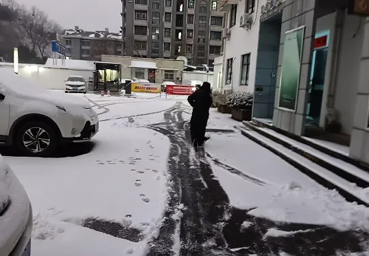 晨光未啟，除雪先行 —— 守護(hù)園區(qū)煙火與通行